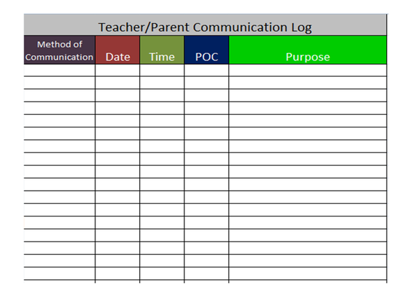 parent-teacher-communication-log